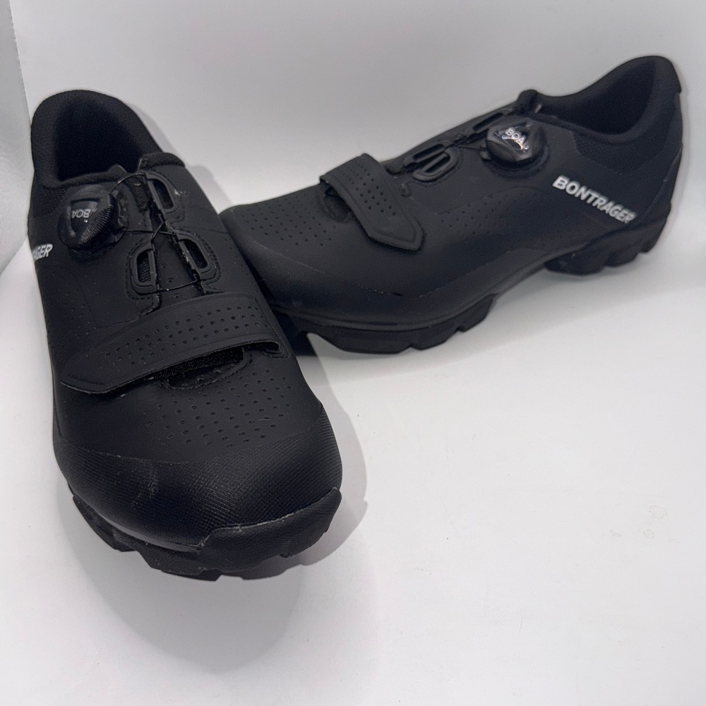 Bontrager 42 Foray Mountain Bike Shoes Black BOA Cycling MTB Trail Gorpcore